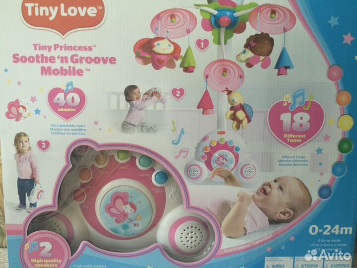 Многофункциональный Мобиль Бум-Бокс Tiny Love