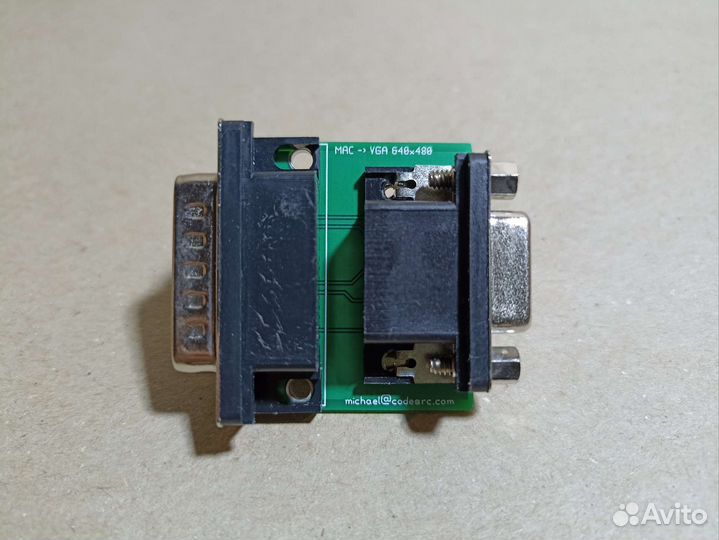 Переходник Mac-VGA для Apple Macintosh
