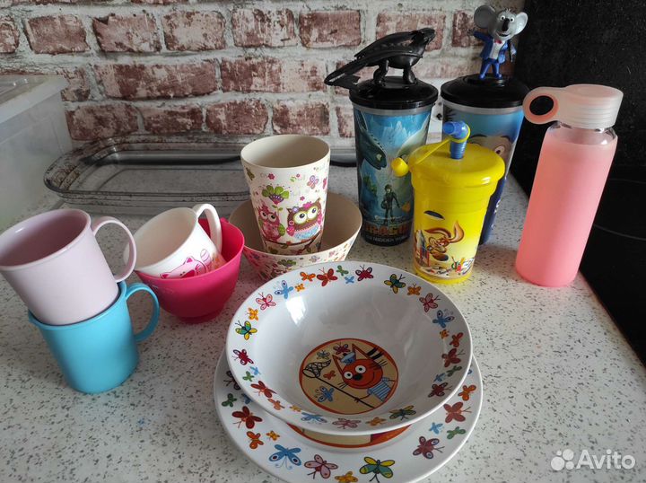 Набор столовой посуды детской