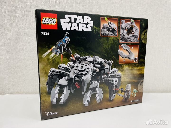 75361 lego Star Wars Танк-паук