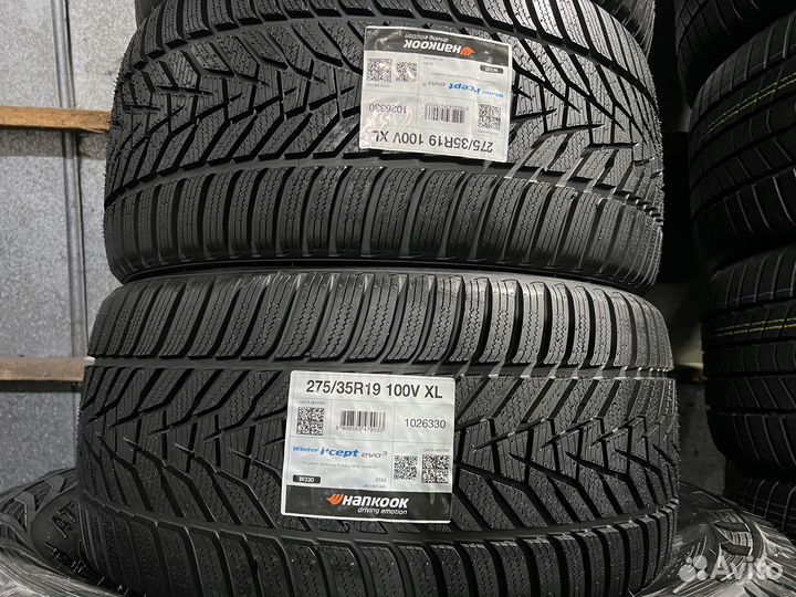 Hankook Winter I'Cept Evo 3 W330 275/35 R19 и 285/30 R20 104V