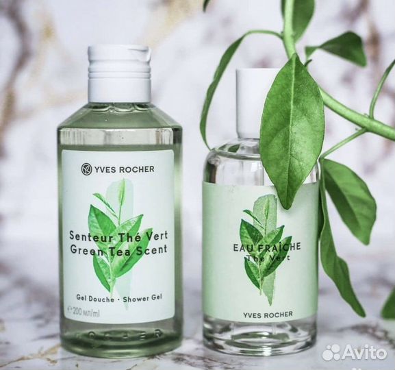 Гели и гоммажи для душа Ив Роше