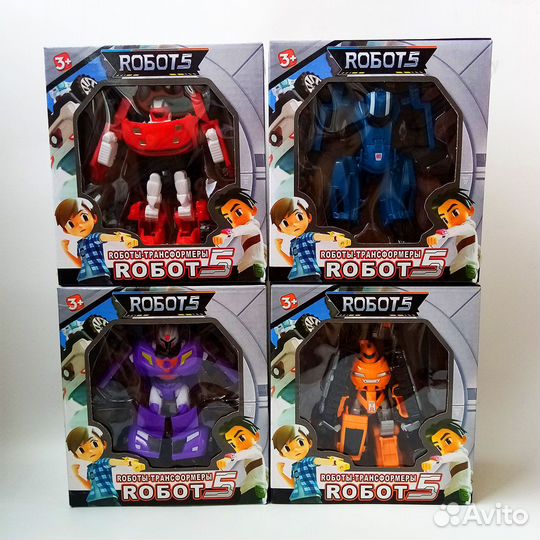 Роботы-трансформеры игрушка новая