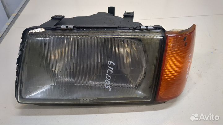 Фара (передняя) Audi 100 (44), 1990