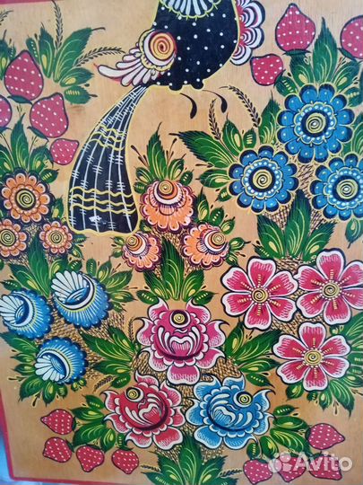 Доска кухонная разделочная советская