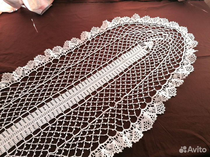 Скатерть-дорожка 126см (винтаж)