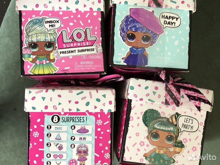 L.O.L. Surprise Present Surprise новая, оригинал