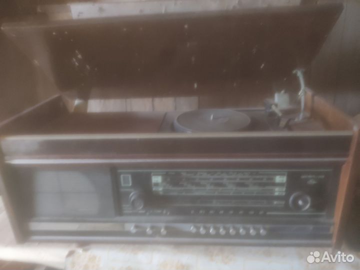 Радиола СССР ламповая