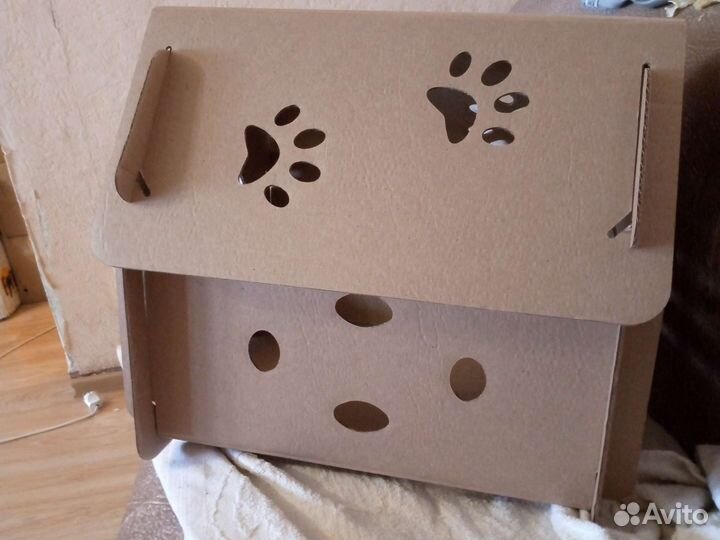 Домик когтеточка для кошек