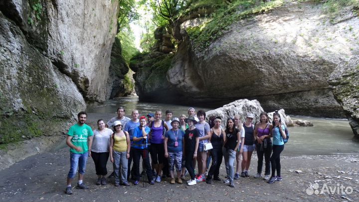 Через горы к морю, маршрут 30, тур в Адыгее