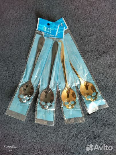 Ложечки в форме черепа