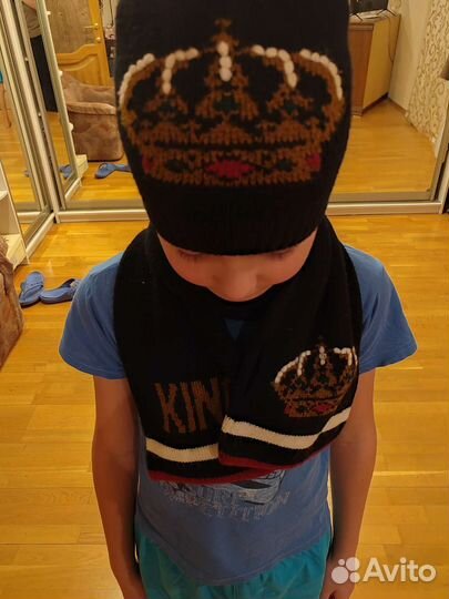 Комплект шапка и шарф Dolce&Gabbana