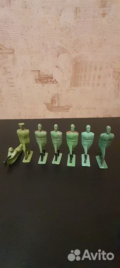Пластмассовые советские солдатики