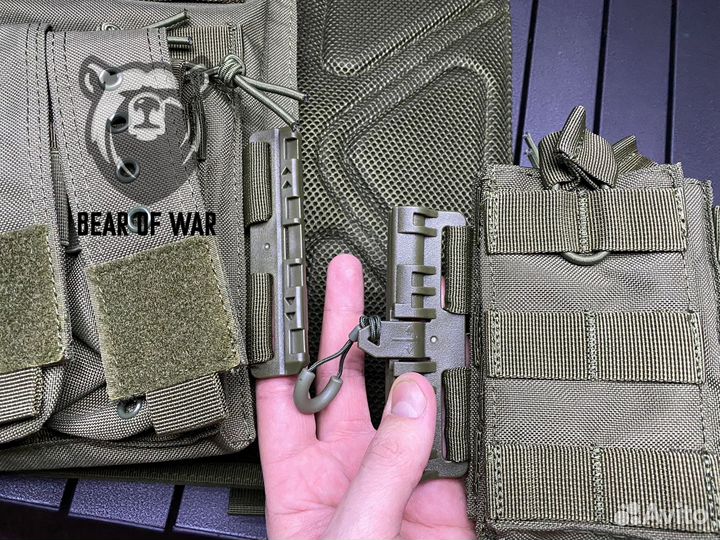 Плитник с броней (бр2) и подсумками (разные цвета)