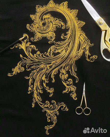 Машинная вышивка