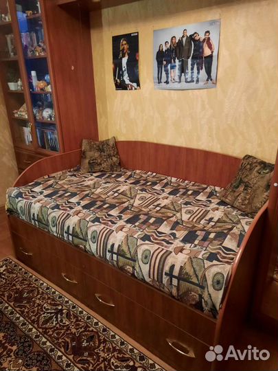 Кровать подростковая с матрасом