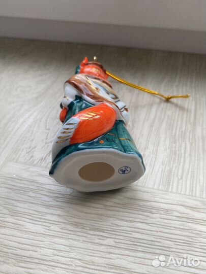 Елочные игрушки лефортовский фарфор