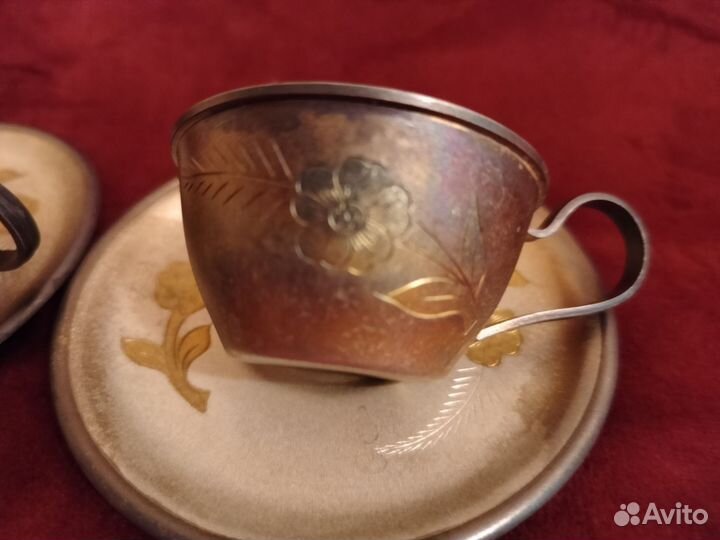 Серебряная конфетница СССР