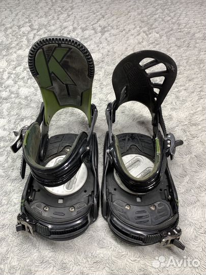 Крепления для сноуборда L k2 army