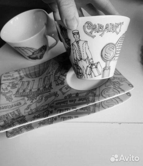 Villeroy boch New Wave 400 мл Берлин и Париж