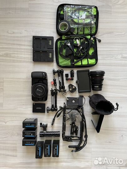 Blackmagic pocket cinema camera 4k комплект