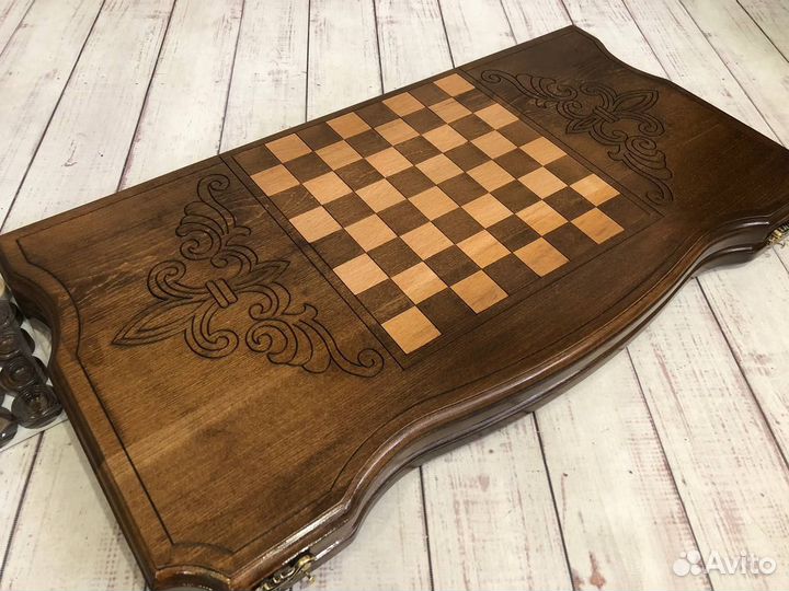 Нарды резные классика