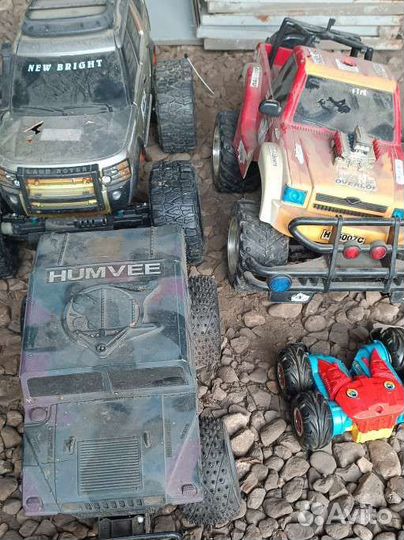 Радиоуправляемая модель на запчасти