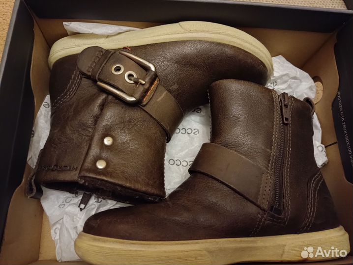 Полусапожки Ecco р. 28