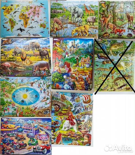 Пазлы Larsen (Ларсен)