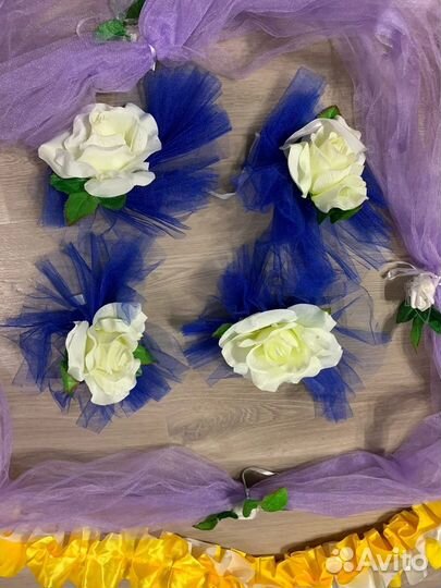 Свадебные украшения на машину продажа