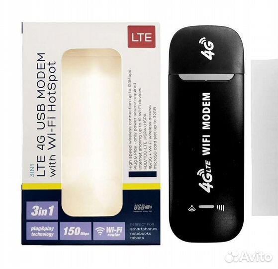 4G WiFi роутер Симка любой оператор Новый