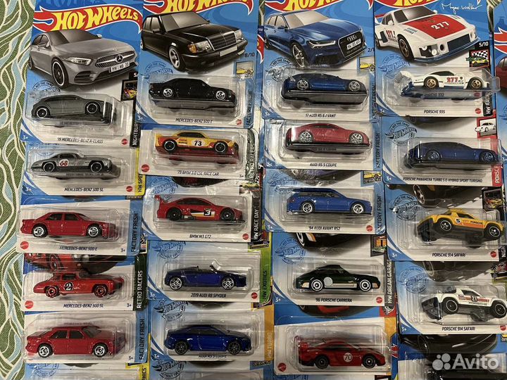 Hot wheels модель. Европа. Порше, Мерседес, бмв