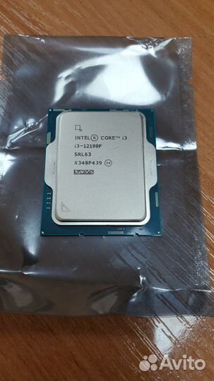 Процессор intel core i3 12100f