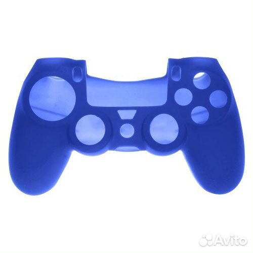 Чехол синего цвета, для контроллера PS4, новый