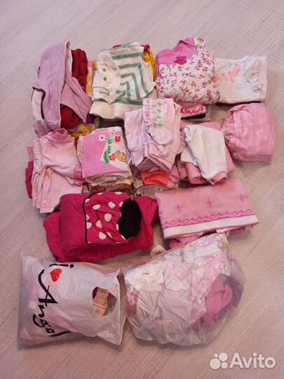 Одежда для девочки пакетом 62 - 74