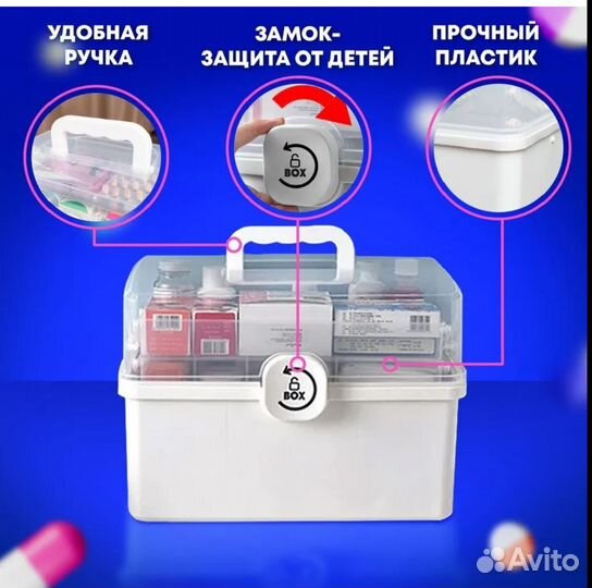 Контейнер аптечка новая