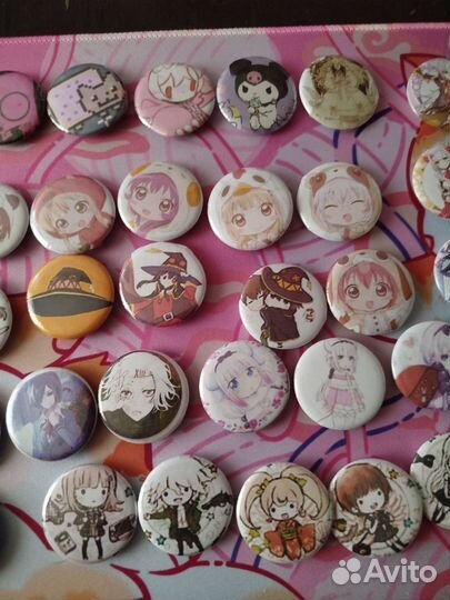 Значки аниме