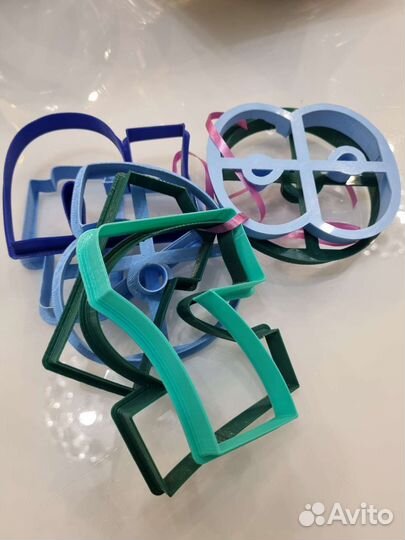 Формочки для выпечки цифры