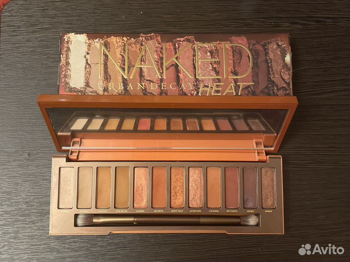 Палетка теней б/у Urban Decay Naked Heat