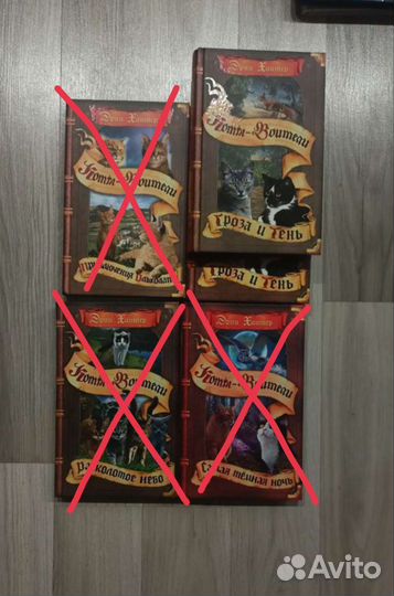 Книги Коты-Воители