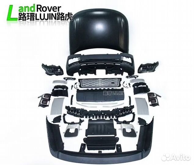 Обвес Range Rover L405 2013-17 в стиль SVA 2018-22