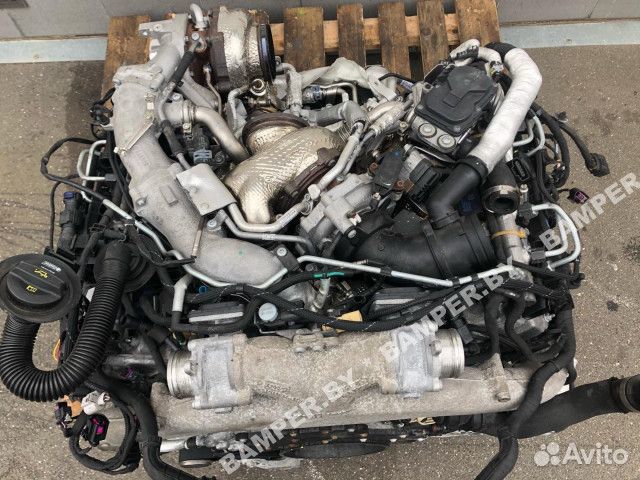 CZA Двигатель к Audi Q7, 2018 г. 4.0 л, дизель, АК