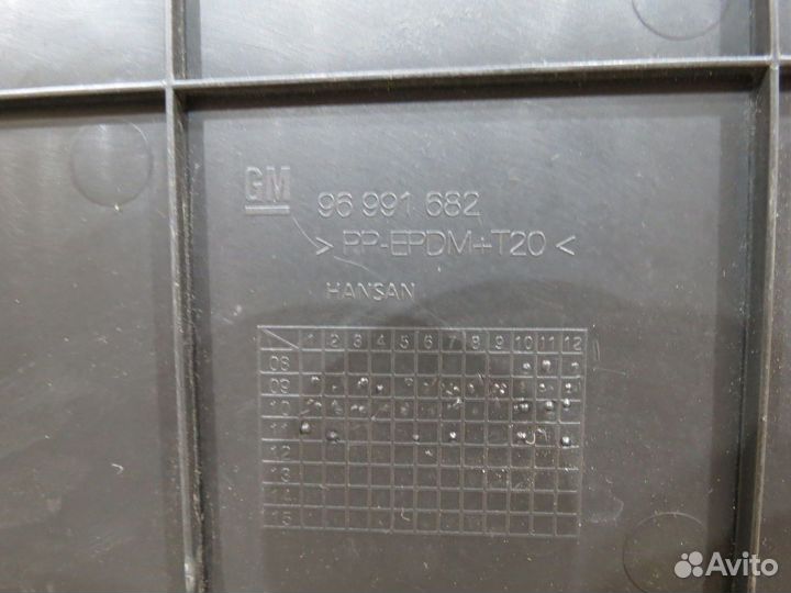 Накладка центральной консоли Chevrolet Cruze