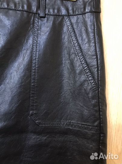 Кожаная юбка