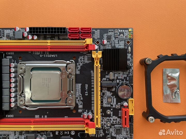 Комплект x79 2011 + intel Xeon E5 2643v2 + 32gb