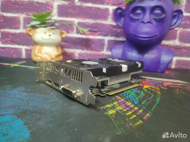 Видеокарта MSI GeForce GTX 1050 Ti 4GT OC