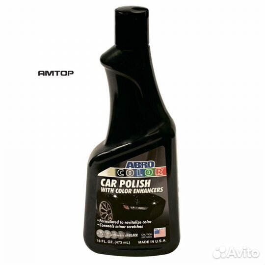 Abro AB-301-BLK Полироль кузова цвет черная abro A