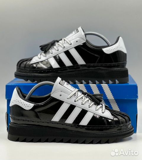 Adidas x Clot Superstar кроссовки