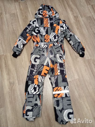 Зимний комбинезон 140 для мальчика