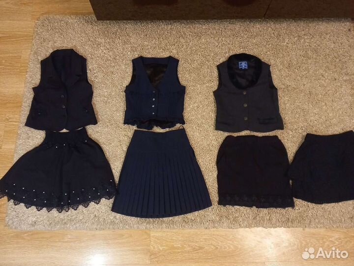 Школьная форма на 134 -140см,синяя